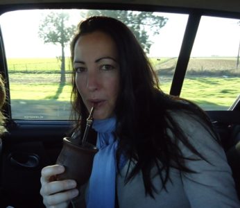 drinking mate in argentina